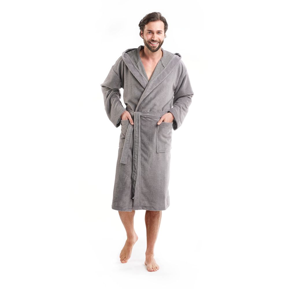PANA® Bademantel aus Baumwolle/Polyester • versch. Farben & Größen