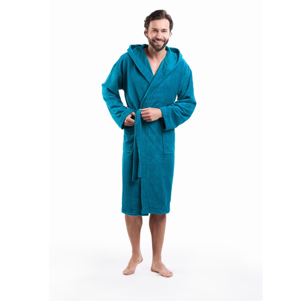 PANA® Bademantel aus Baumwolle/Polyester • versch. Farben & Größen