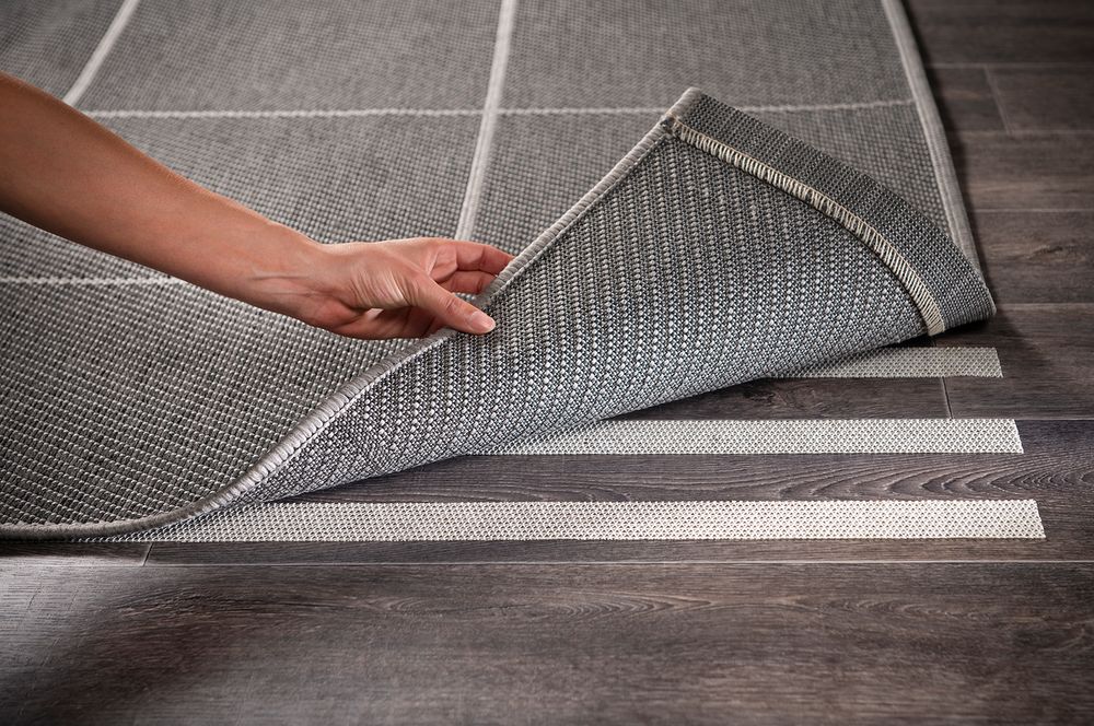 PANA® Teppich Haftstreifen für besseren Halt • 5 x 500 cm