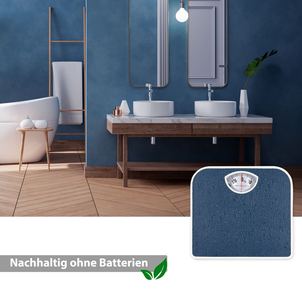 PANA® mechanische Personenwaage im Retro Stil • max. 130kg