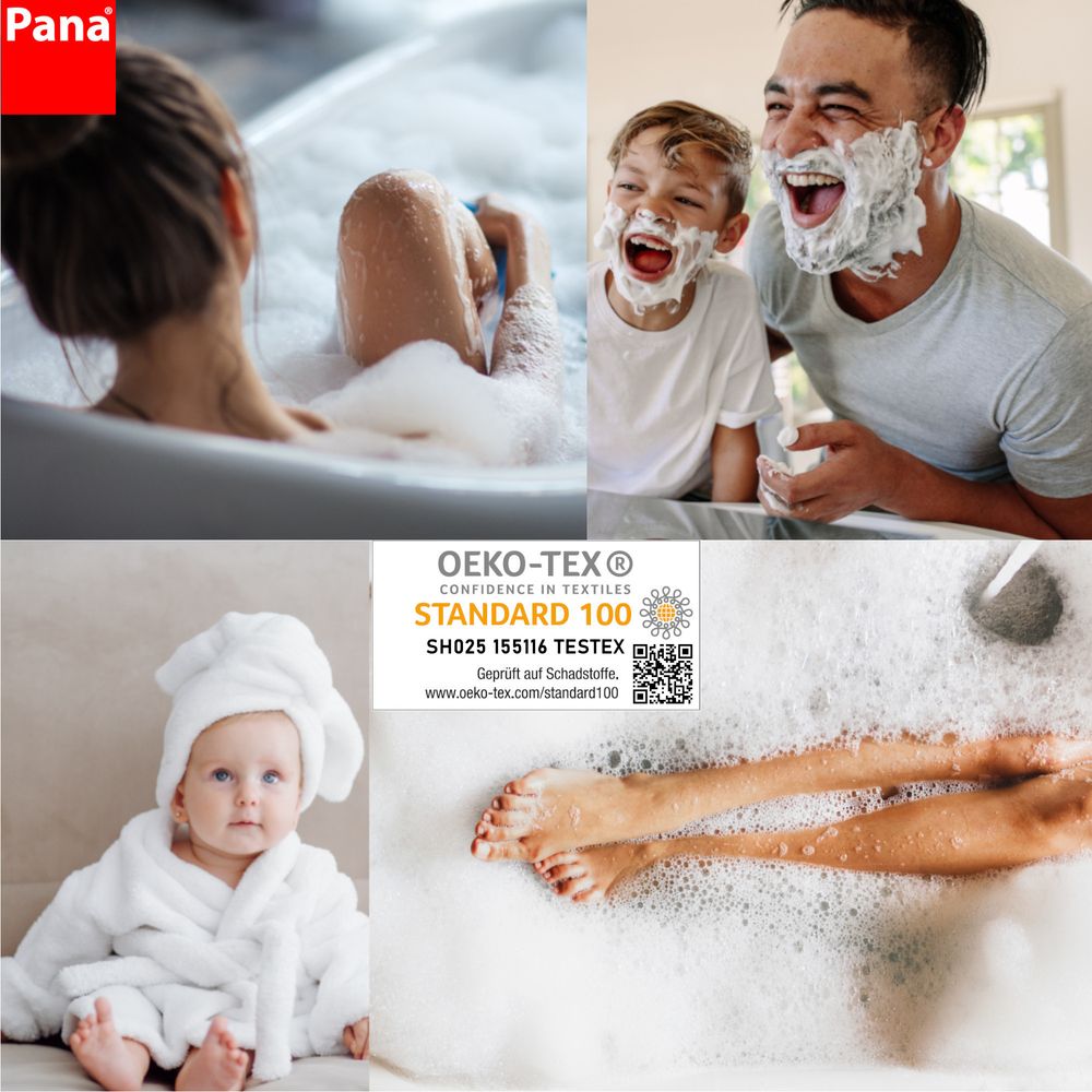 PANA® Badeteppich aus Mikrofaser • 60 x 100 cm • versch. Farben