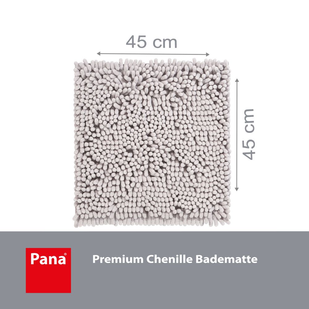 PANA® Chenille Badematten Serie aus Mikrofaser • versch. Varianten