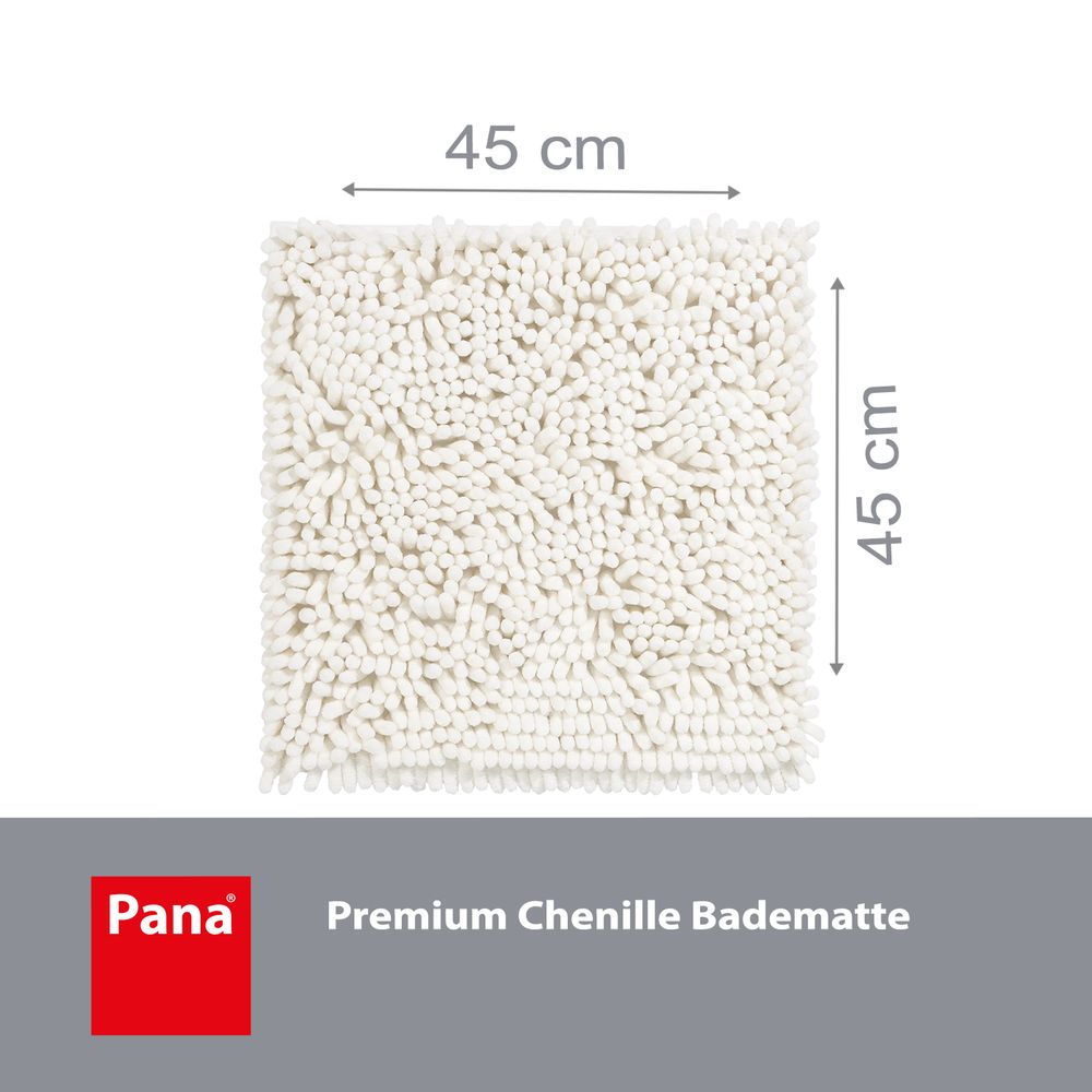 PANA® Chenille Badematten Serie aus Mikrofaser • versch. Varianten
