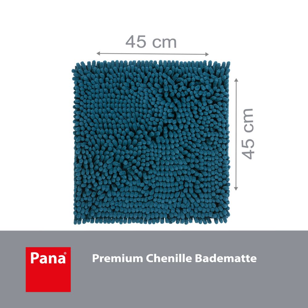 PANA® Chenille Badematten Serie aus Mikrofaser • versch. Varianten