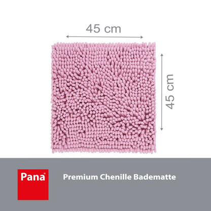 PANA® Chenille Badematten Serie aus Mikrofaser • versch. Varianten