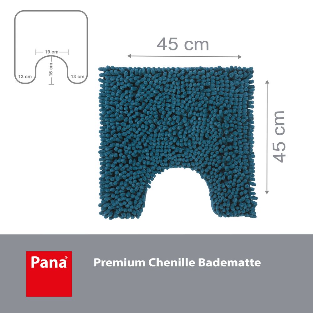 PANA® Chenille Badematten Serie aus Mikrofaser • versch. Varianten