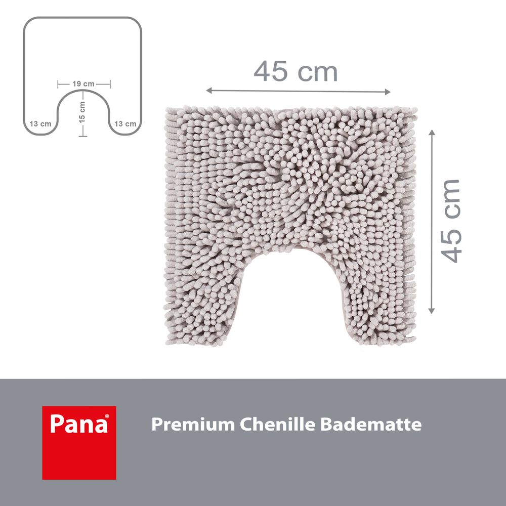 PANA® Chenille Badematten Serie aus Mikrofaser • versch. Varianten