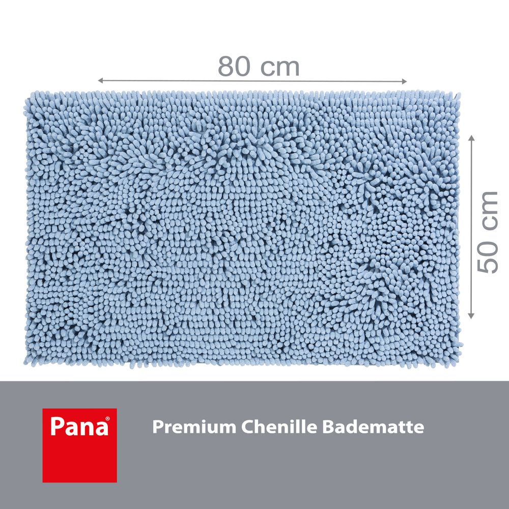PANA® Chenille Badematten Serie aus Mikrofaser • versch. Varianten