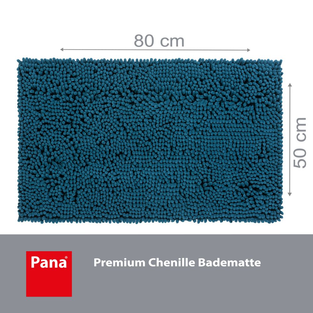 PANA® Chenille Badematten Serie aus Mikrofaser • versch. Varianten