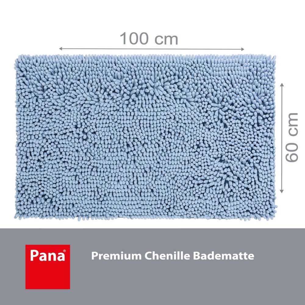 PANA® Chenille Badematten Serie aus Mikrofaser • versch. Varianten