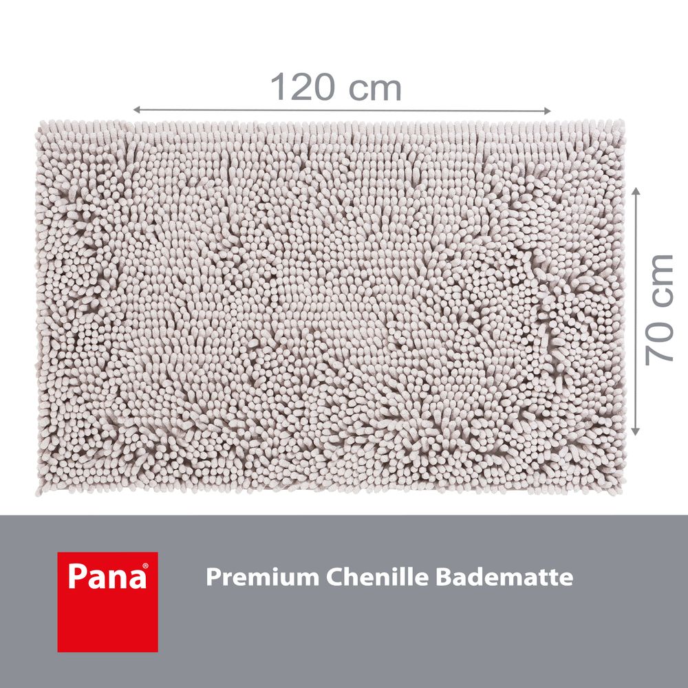 PANA® Chenille Badematten Serie aus Mikrofaser • versch. Varianten