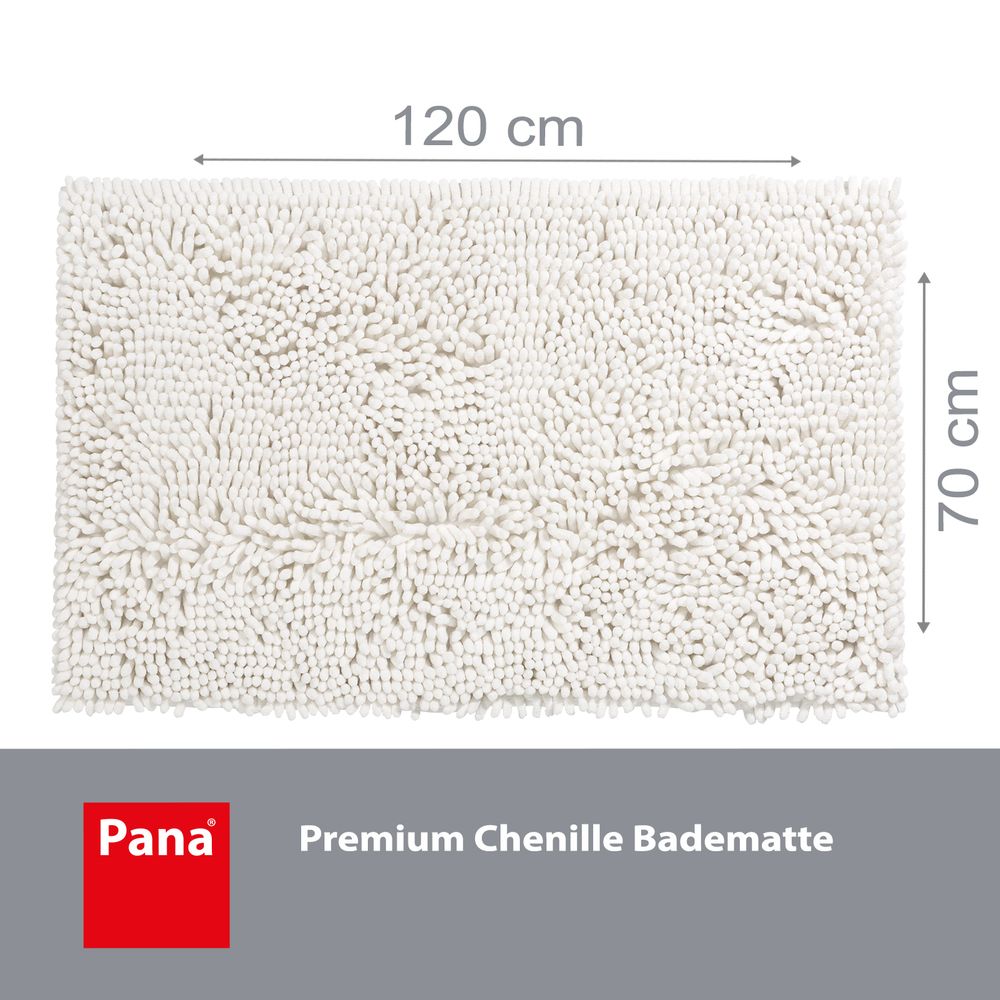 PANA® Chenille Badematten Serie aus Mikrofaser • versch. Varianten