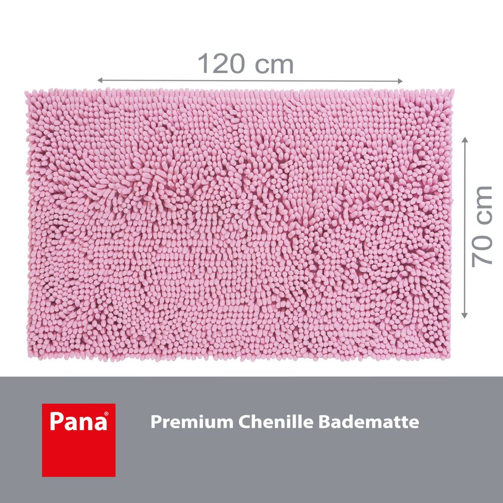 PANA® Chenille Badematten Serie aus Mikrofaser • versch. Varianten