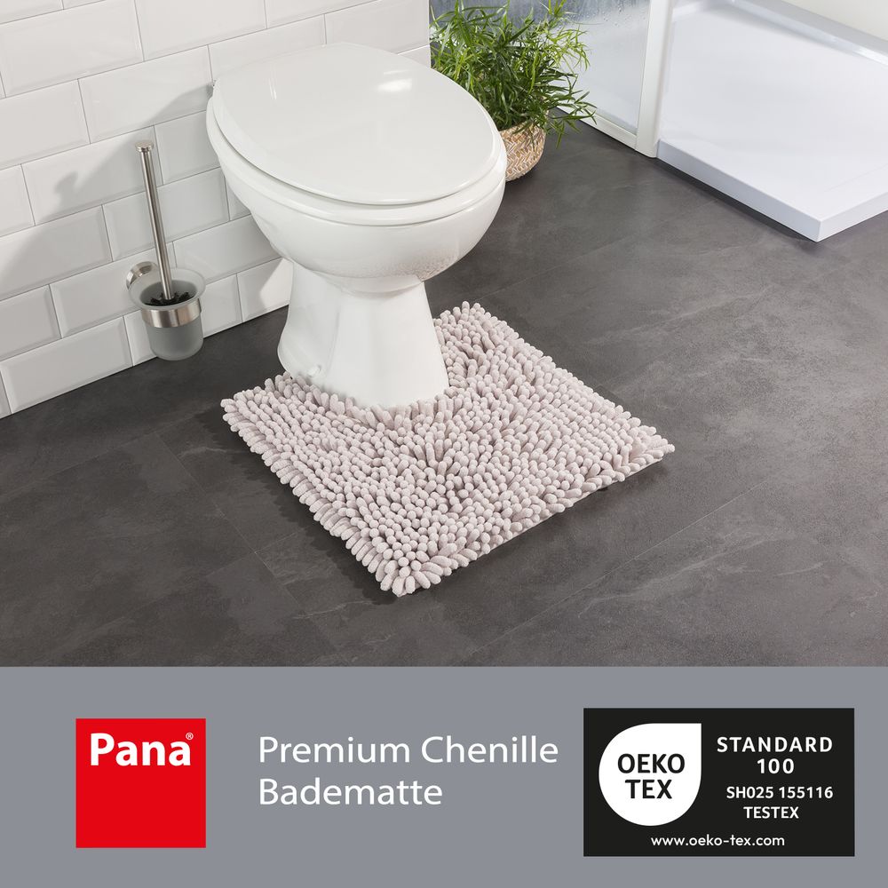 PANA® Chenille Badematten Serie aus Mikrofaser • versch. Varianten