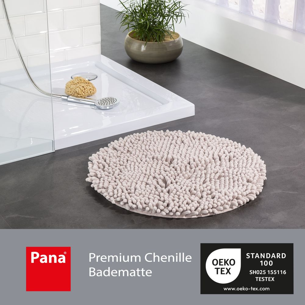 PANA® Chenille Badematten Serie aus Mikrofaser • versch. Varianten