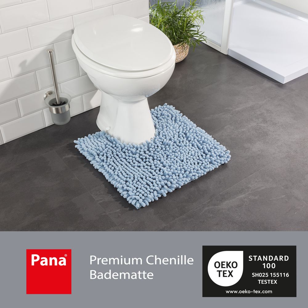 PANA® Chenille Badematten Serie aus Mikrofaser • versch. Varianten
