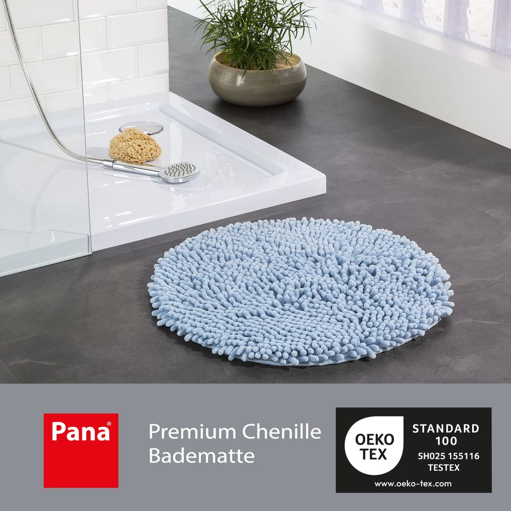PANA® Chenille Badematten Serie aus Mikrofaser • versch. Varianten
