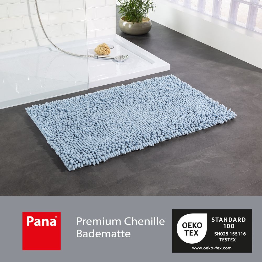 PANA® Chenille Badematten Serie aus Mikrofaser • versch. Varianten