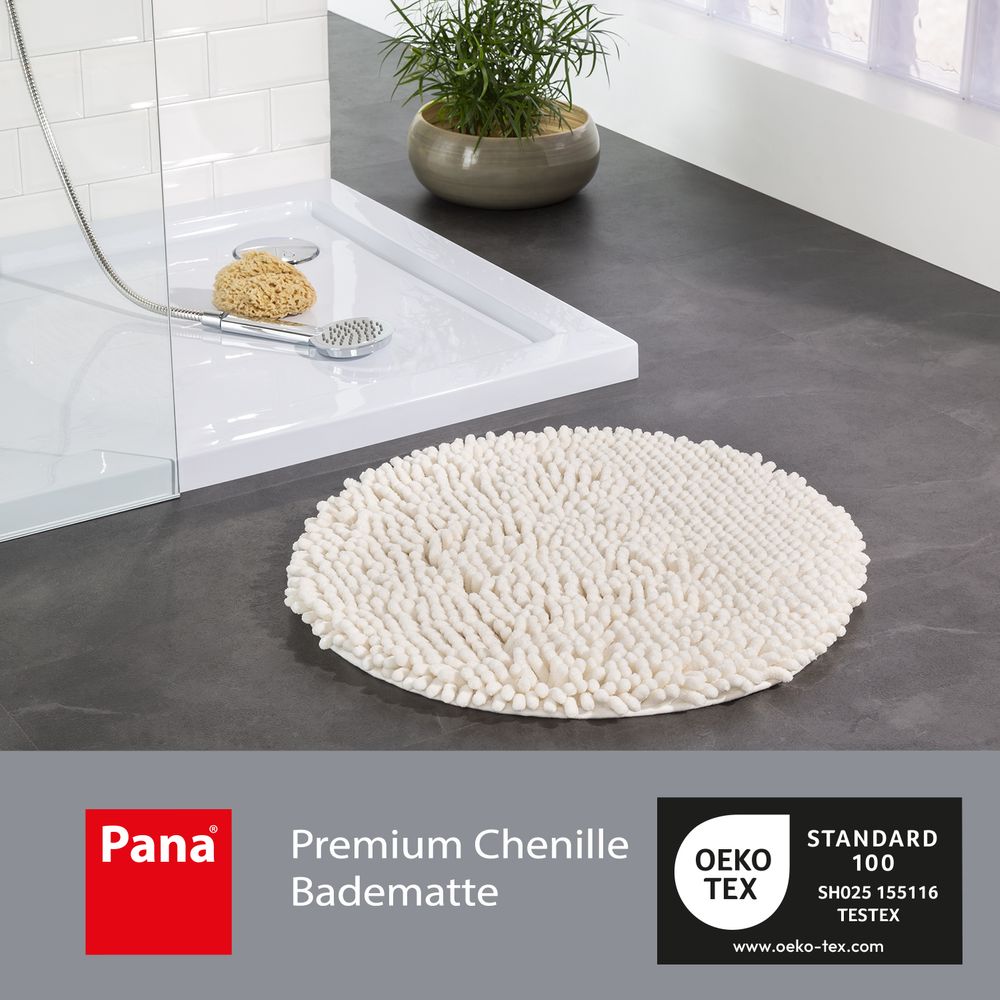 PANA® Chenille Badematten Serie aus Mikrofaser • versch. Varianten