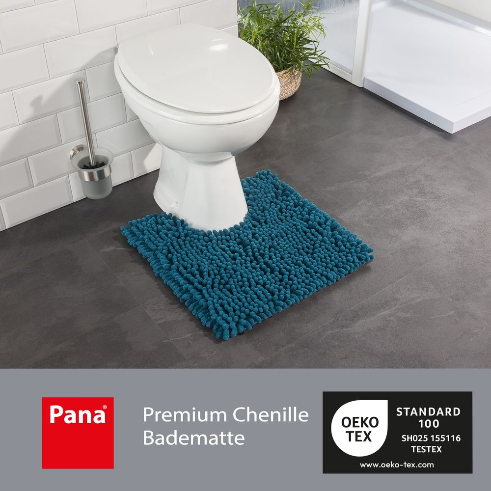 PANA® Chenille Badematten Serie aus Mikrofaser • versch. Varianten