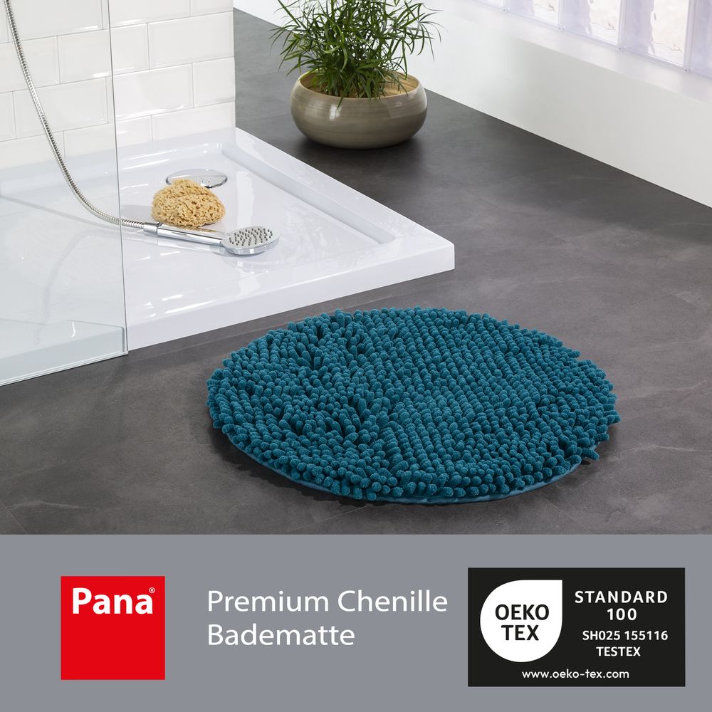 PANA® Chenille Badematten Serie aus Mikrofaser • versch. Varianten