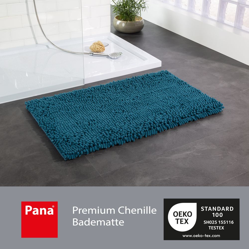 PANA® Chenille Badematten Serie aus Mikrofaser • versch. Varianten