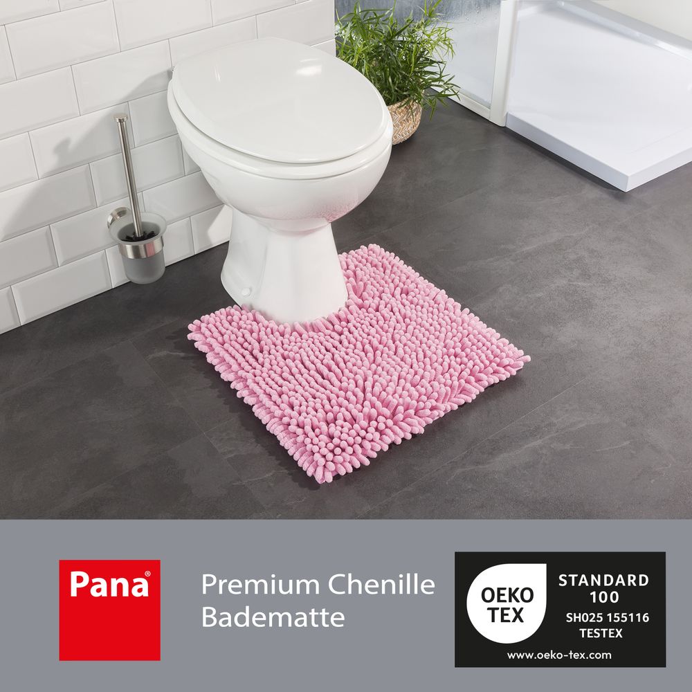 PANA® Chenille Badematten Serie aus Mikrofaser • versch. Varianten
