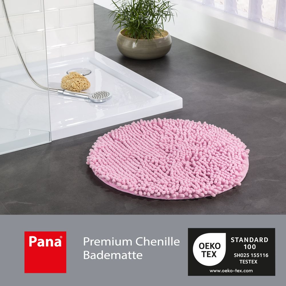PANA® Chenille Badematten Serie aus Mikrofaser • versch. Varianten