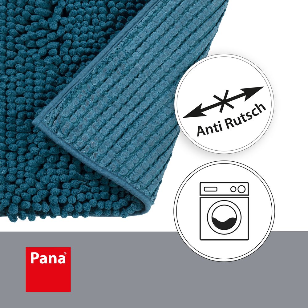 PANA® Chenille Badematten Serie aus Mikrofaser • versch. Varianten