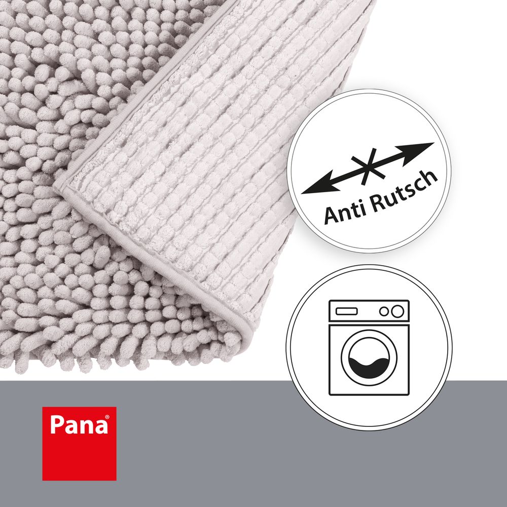PANA® Chenille Badematten Serie aus Mikrofaser • versch. Varianten