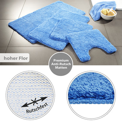 PANA® Flauschige Mikrofaser Badematten • versch. Varianten
