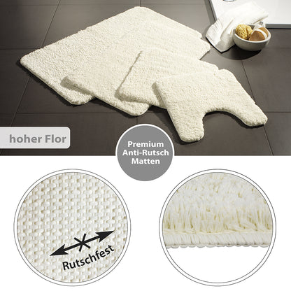 PANA® Flauschige Mikrofaser Badematten • versch. Varianten