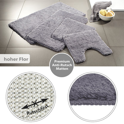 PANA® Flauschige Mikrofaser Badematten • versch. Varianten