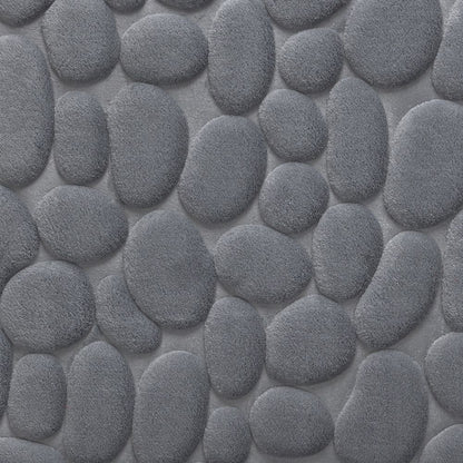 PANA® Badematte mit Memory Foam im Stein Design • versch. Farben