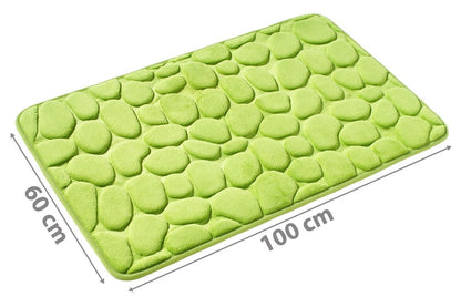 PANA® Badematte mit Memory Foam im Stein Design • versch. Farben