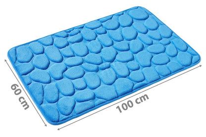 PANA® Badematte mit Memory Foam im Stein Design • versch. Farben