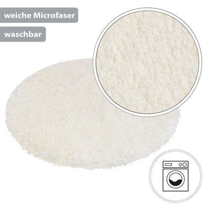 PANA® Flauschige Hochflor Badematte • versch. Größen, Formen & Farben