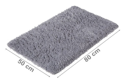 PANA® Flauschige Hochflor Badematte • versch. Größen, Formen & Farben