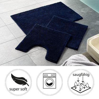 PANA® Chenille Bademattenset Mikrofaser • versch. Varianten