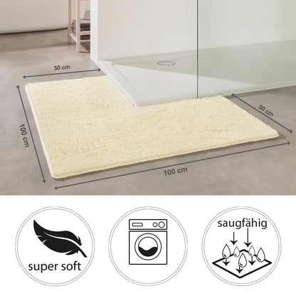 PANA® Chenille Bademattenset Mikrofaser • versch. Varianten
