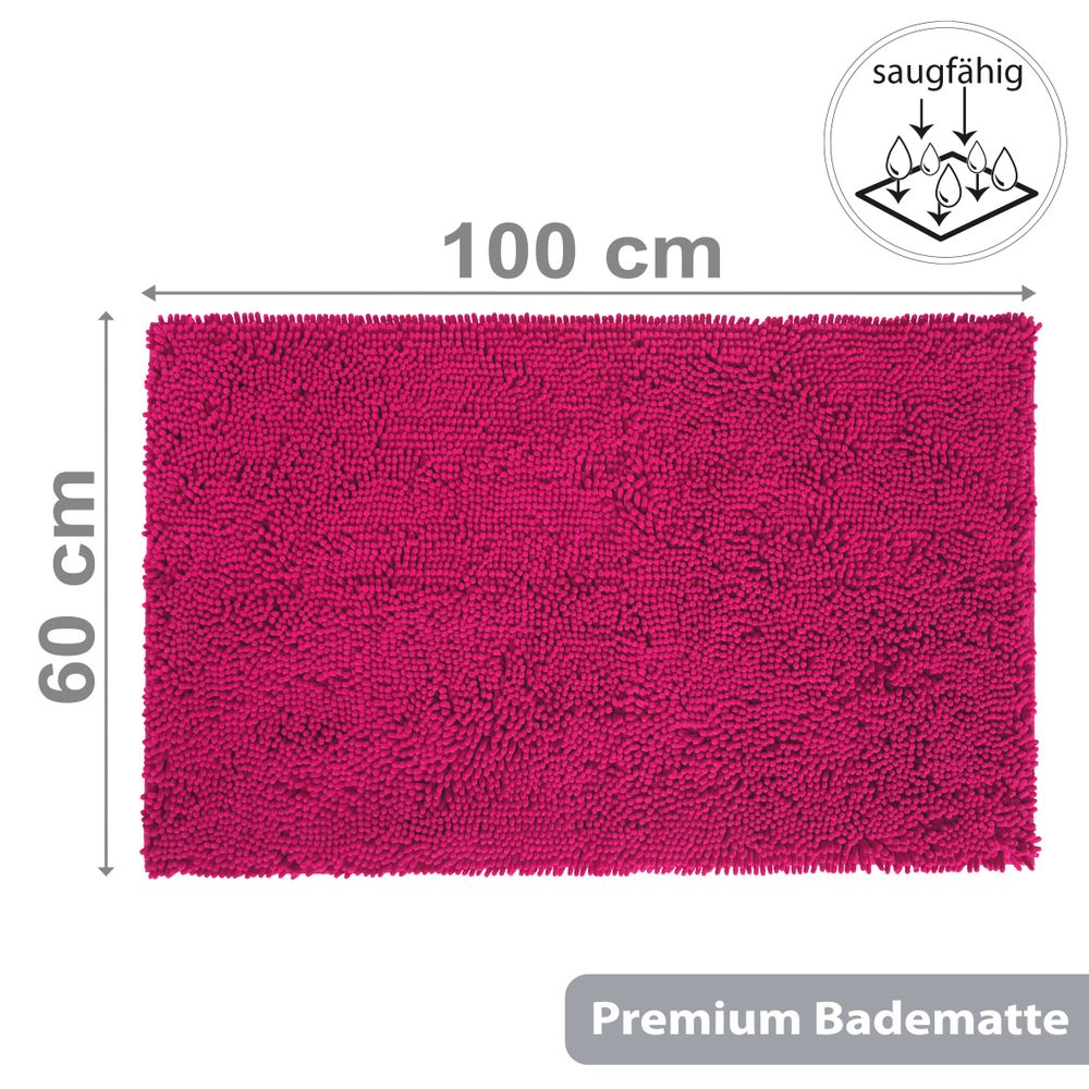 PANA® Badeteppich aus Mikrofaser • 60 x 100 cm • versch. Farben