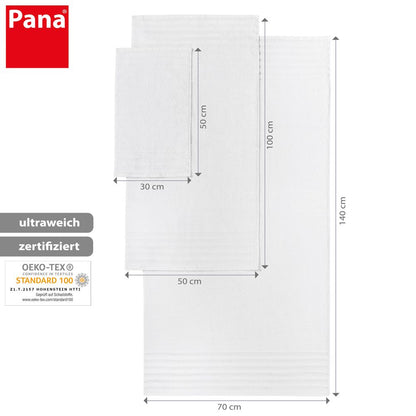 PANA® Frottier-Handtuch-Serie aus Baumwolle • versch. Varianten