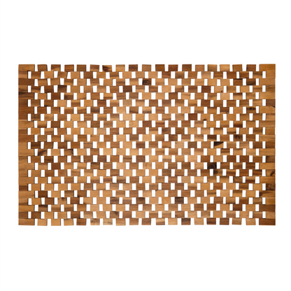 PANA® Badematte aus 100% Akazienholz • versch. Größen und Sets
